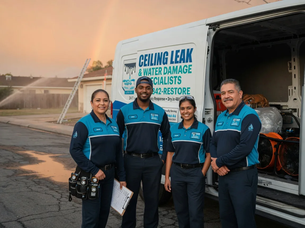 Ceiling Leak Cleanup company in San Diego, TX
